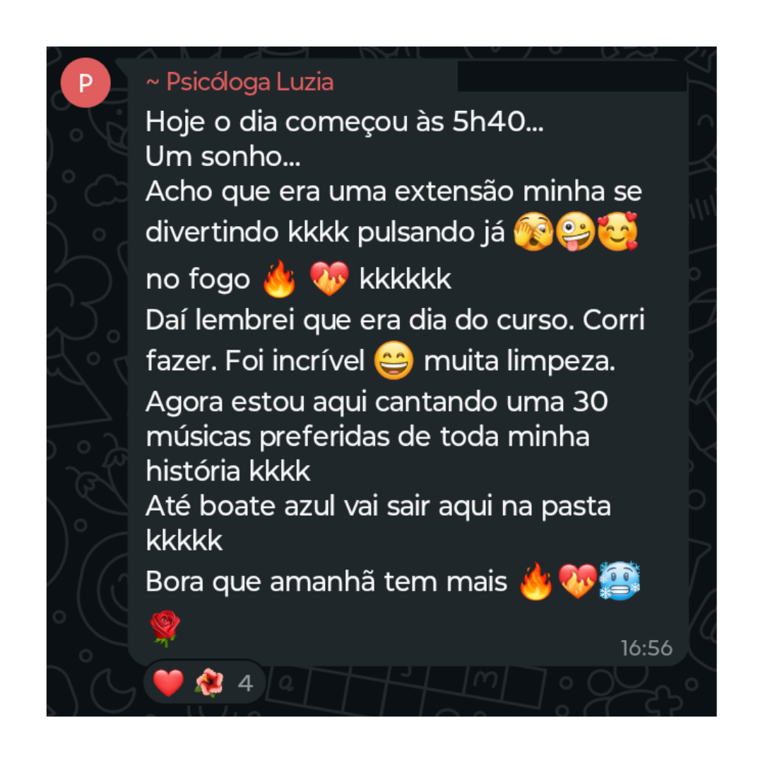 Depoimento da Natália sobre rotina mais leve com o Método PULSA