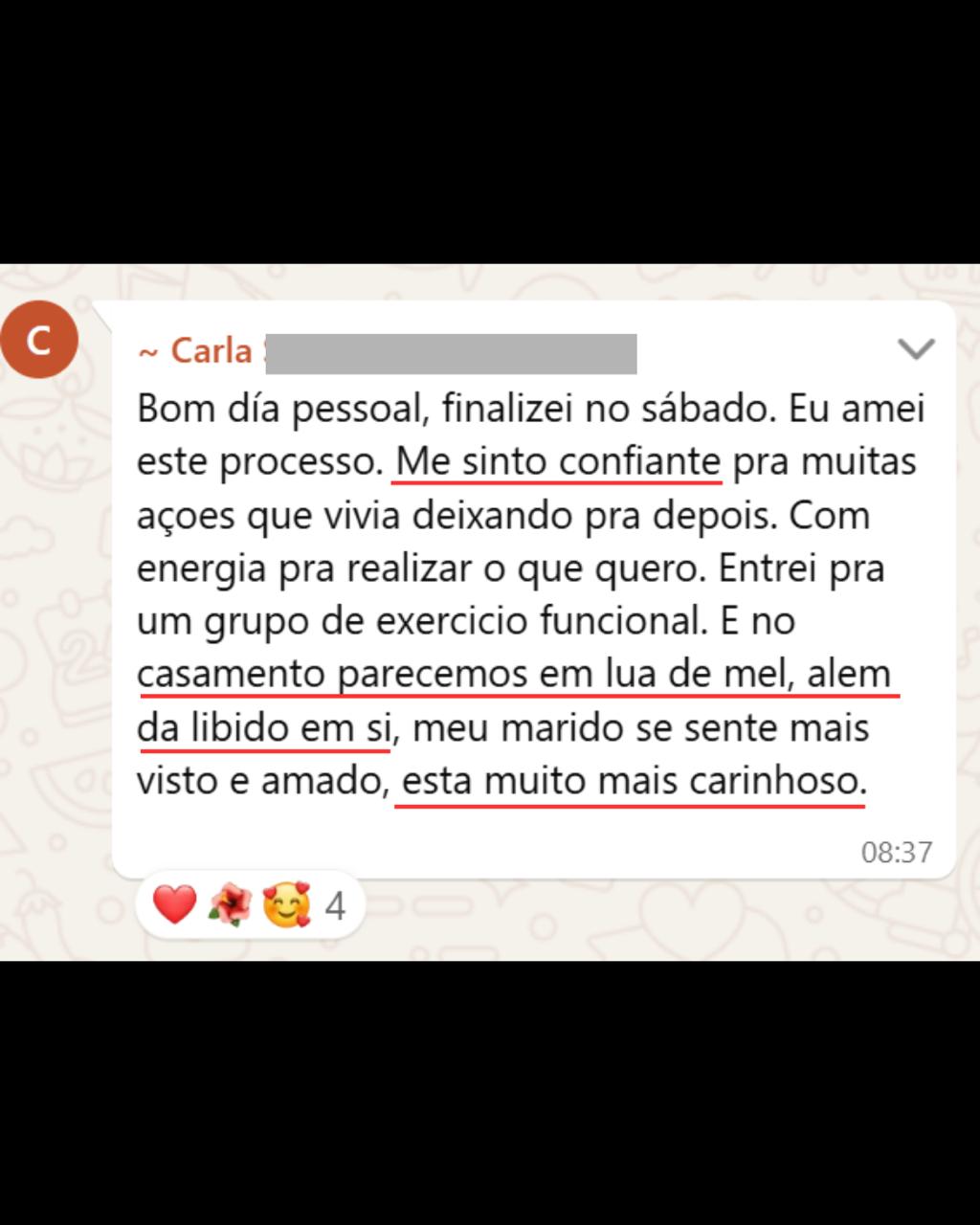 Depoimento sobre o Método PULSA
